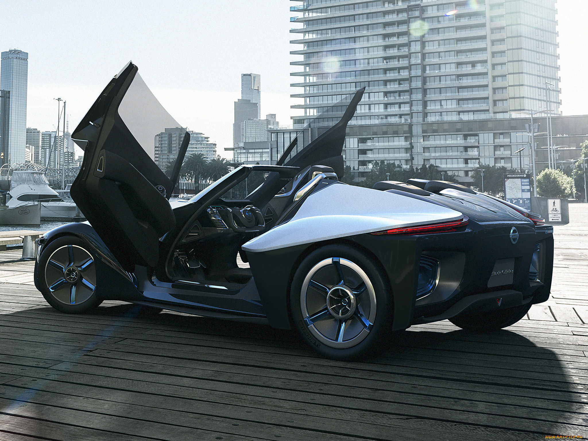 nissan, bladeglider, concept, , datsun